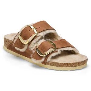Arizona Big Buckle Lammfell Naturleder Geölt-Birkenstock Hot