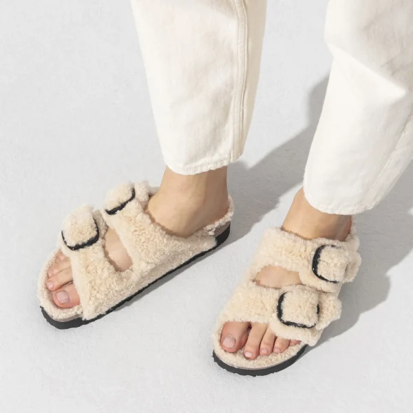 Arizona Big Buckle Lammfell Shearling-Birkenstock Clearance