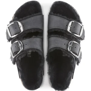 Arizona Big Buckle Lammfell Naturleder Geölt-Birkenstock Best