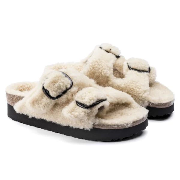 Arizona Big Buckle Lammfell Shearling-Birkenstock Clearance