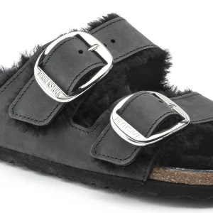 Arizona Big Buckle Lammfell Naturleder Geölt-Birkenstock Best