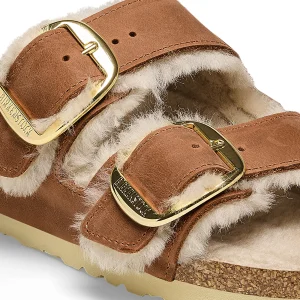Arizona Big Buckle Lammfell Naturleder Geölt-Birkenstock Hot