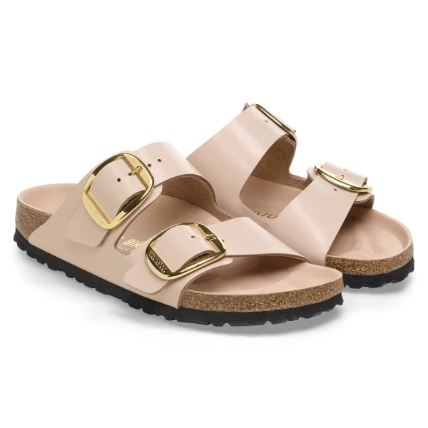 Arizona Big Buckle Naturleder Lack-Birkenstock Online