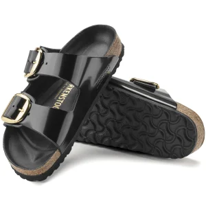 Arizona Big Buckle Naturleder Lack-Birkenstock Best