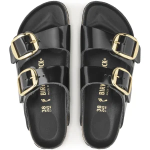 Arizona Big Buckle Naturleder Lack-Birkenstock Best