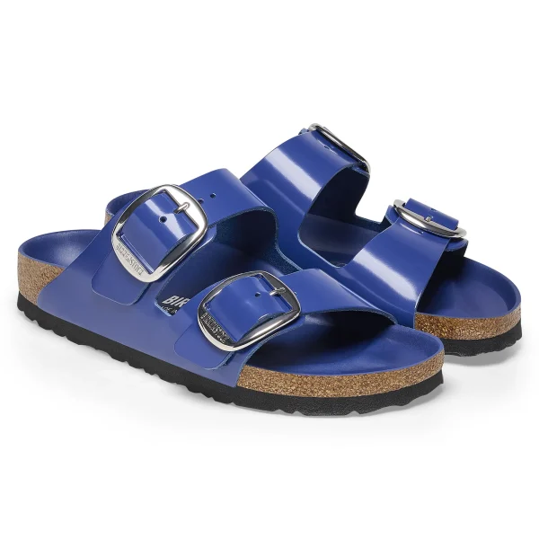 Arizona Big Buckle Naturleder Lack-Birkenstock Discount