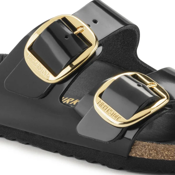 Arizona Big Buckle Naturleder Lack-Birkenstock Best