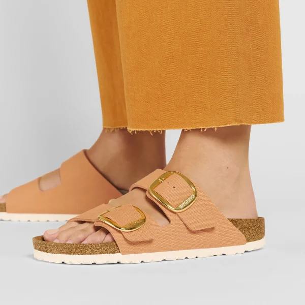 Arizona Big Buckle Rivet Logo Textile-Birkenstock Clearance