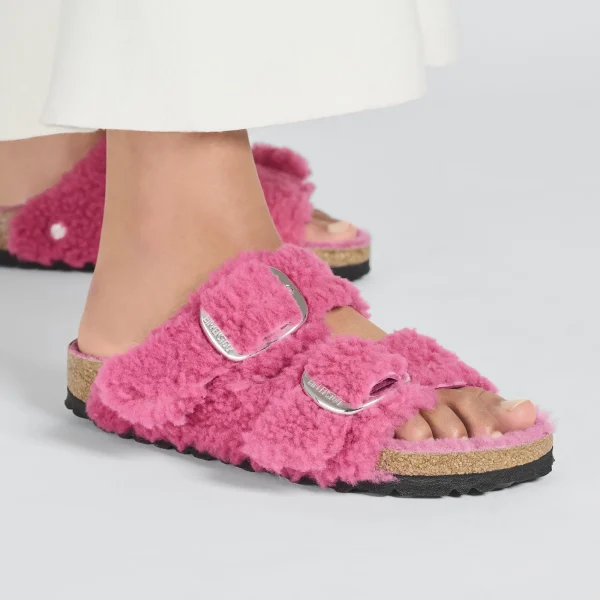 Arizona Big Buckle Shearling-Birkenstock Sale