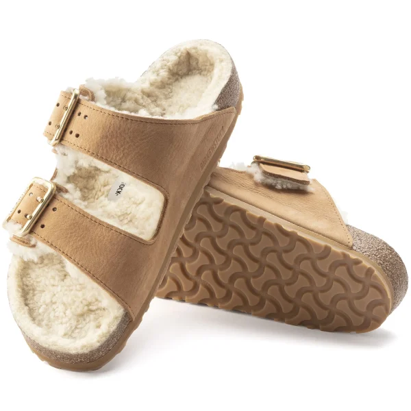 Arizona Bold Shearling Naturleder Nubuk-Birkenstock Store