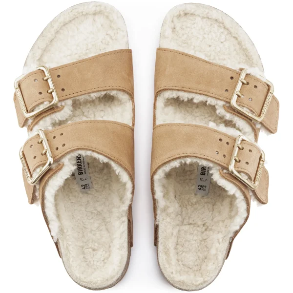 Arizona Bold Shearling Naturleder Nubuk-Birkenstock Store