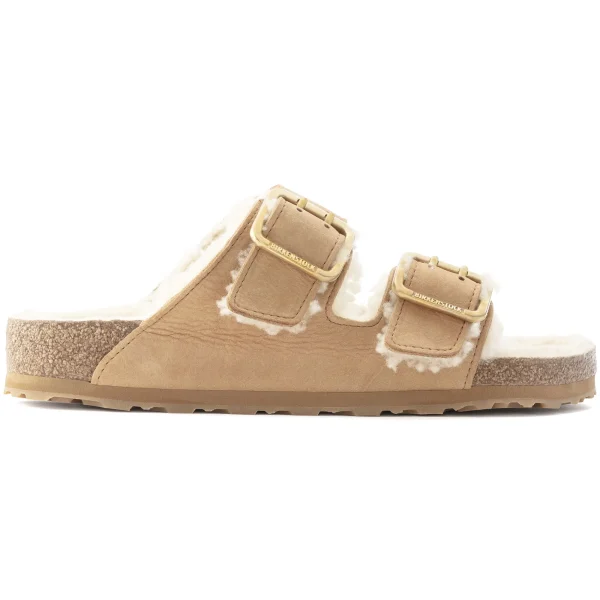 Arizona Bold Shearling Naturleder Nubuk-Birkenstock Store