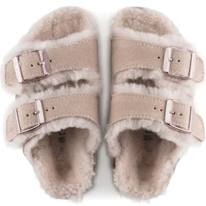 Arizona Lammfell Kids Veloursleder-Birkenstock Outlet