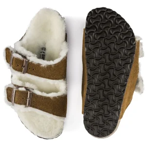 Arizona Lammfell Kids Veloursleder-Birkenstock Discount