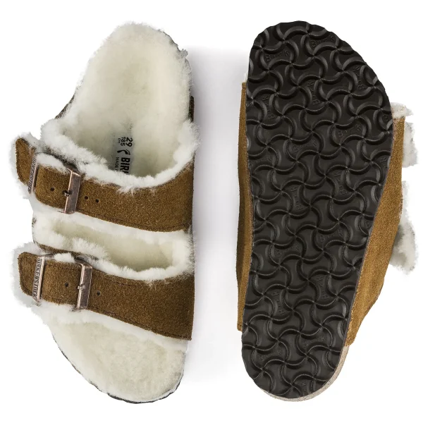 Arizona Lammfell Kids Veloursleder-Birkenstock Discount
