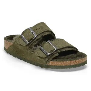 Arizona Lammfell Veloursleder-Birkenstock Fashion