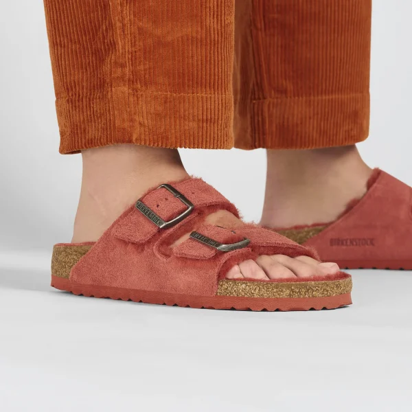 Arizona Lammfell Veloursleder-Birkenstock Shop