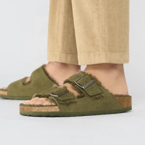 Arizona Lammfell Veloursleder-Birkenstock Fashion