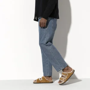Arizona Lammfell Veloursleder-Birkenstock Hot