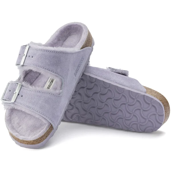 Arizona Lammfell Veloursleder-Birkenstock Cheap