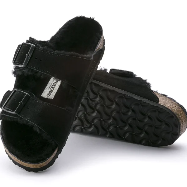Arizona Lammfell Veloursleder-Birkenstock Fashion