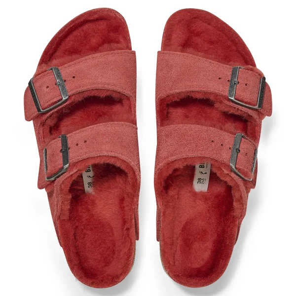 Arizona Lammfell Veloursleder-Birkenstock Shop