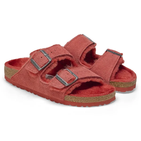 Arizona Lammfell Veloursleder-Birkenstock Shop