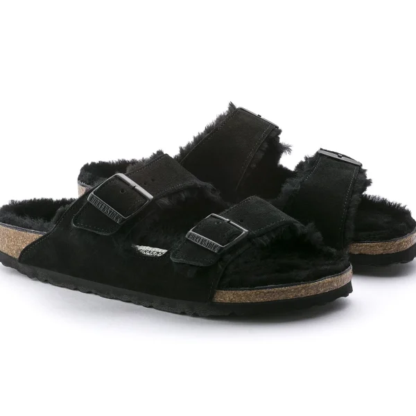 Arizona Lammfell Veloursleder-Birkenstock Fashion
