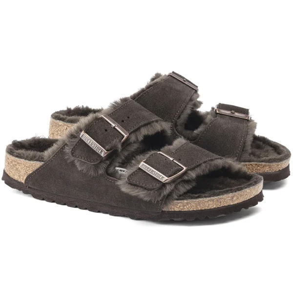 Arizona Lammfell Veloursleder-Birkenstock Fashion