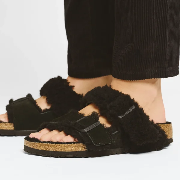 Arizona Teddy Split Veloursleder/Lammfell-Birkenstock Clearance