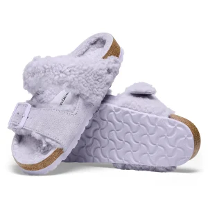 Arizona Teddy Split Veloursleder/Lammfell-Birkenstock Best Sale