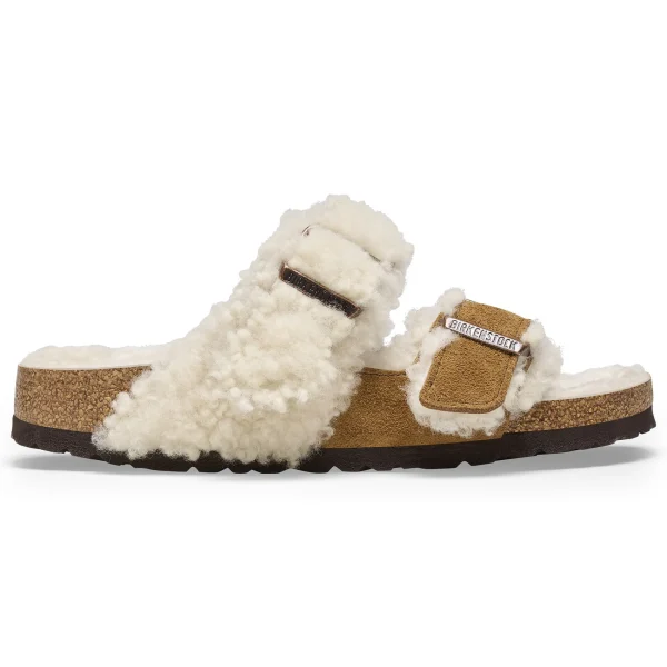 Arizona Teddy Split Veloursleder/Lammfell-Birkenstock Store
