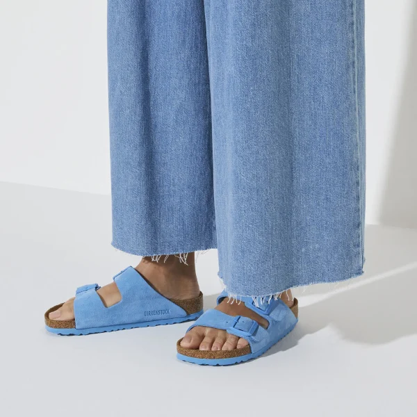 Arizona Weichbettung Veloursleder-Birkenstock Cheap