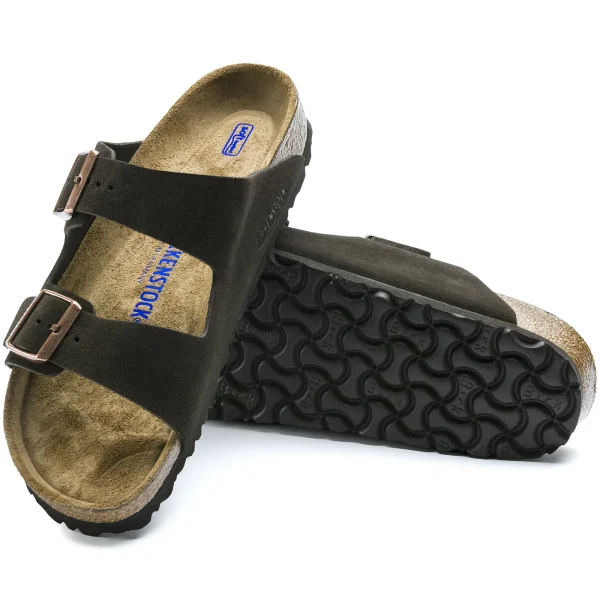 Arizona Weichbettung Veloursleder-Birkenstock Store