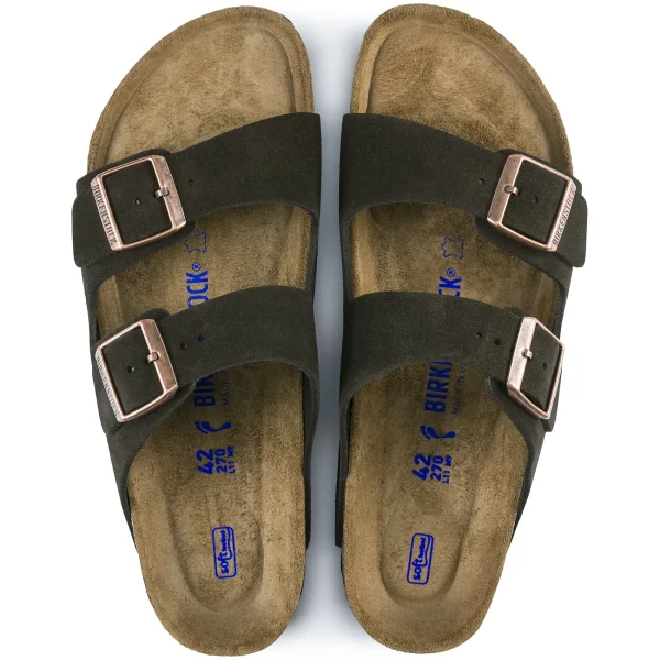 Arizona Weichbettung Veloursleder-Birkenstock Store