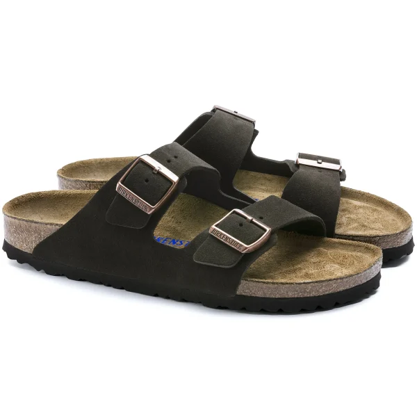 Arizona Weichbettung Veloursleder-Birkenstock Store
