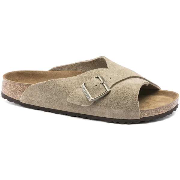Arosa Weichbettung Veloursleder-Birkenstock Flash Sale