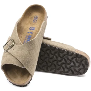 Arosa Weichbettung Veloursleder-Birkenstock Flash Sale