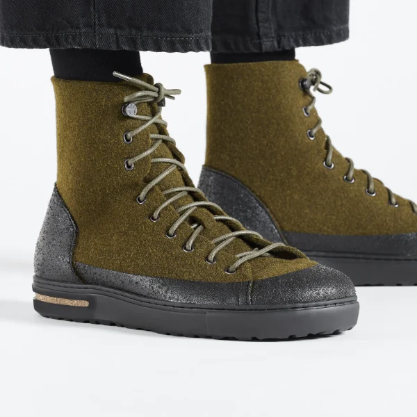 Bend High Dip Naturleder/Textil/Filz-Birkenstock Online