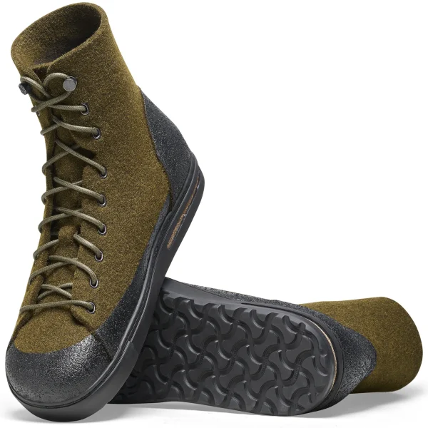 Bend High Dip Naturleder/Textil/Filz-Birkenstock Online