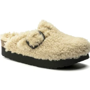 Boston Big Buckle Platform Shearling-Birkenstock Fashion