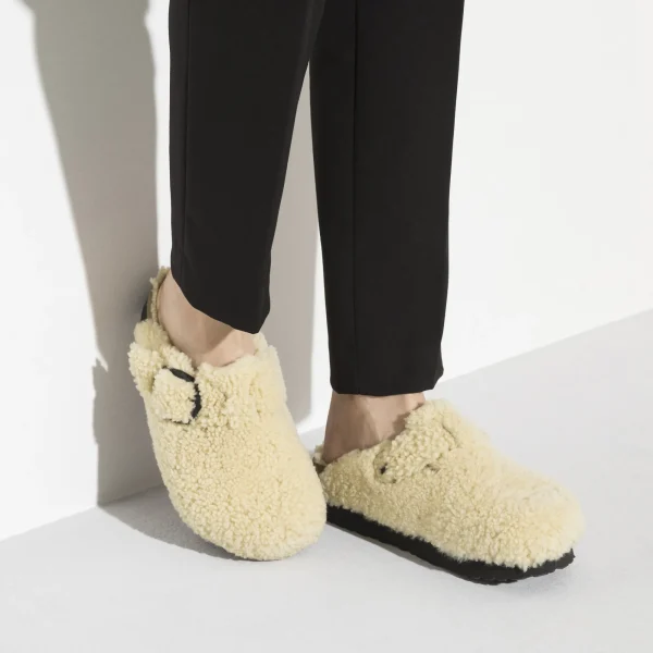Boston Big Buckle Platform Shearling-Birkenstock Fashion