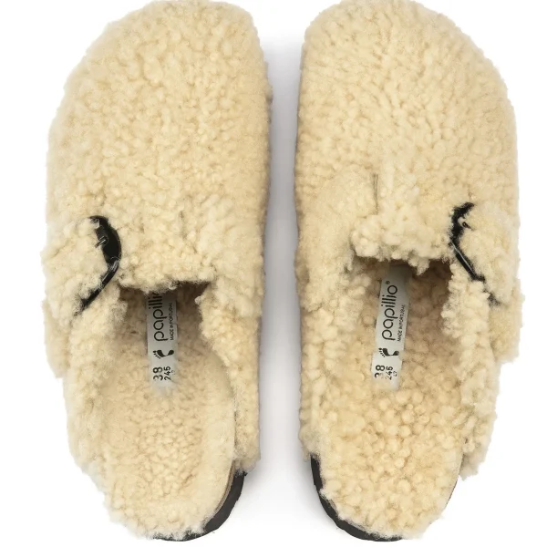 Boston Big Buckle Platform Shearling-Birkenstock Fashion