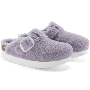 Boston Big Buckle Platform Shearling-Birkenstock Hot