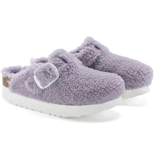 Boston Big Buckle Platform Shearling-Birkenstock Hot