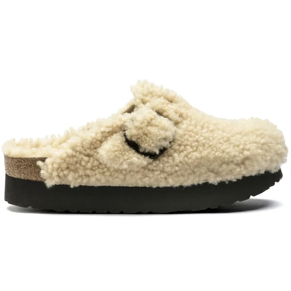 Boston Big Buckle Platform Shearling-Birkenstock Fashion