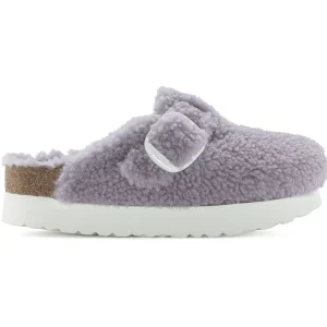 Boston Big Buckle Platform Shearling-Birkenstock Hot