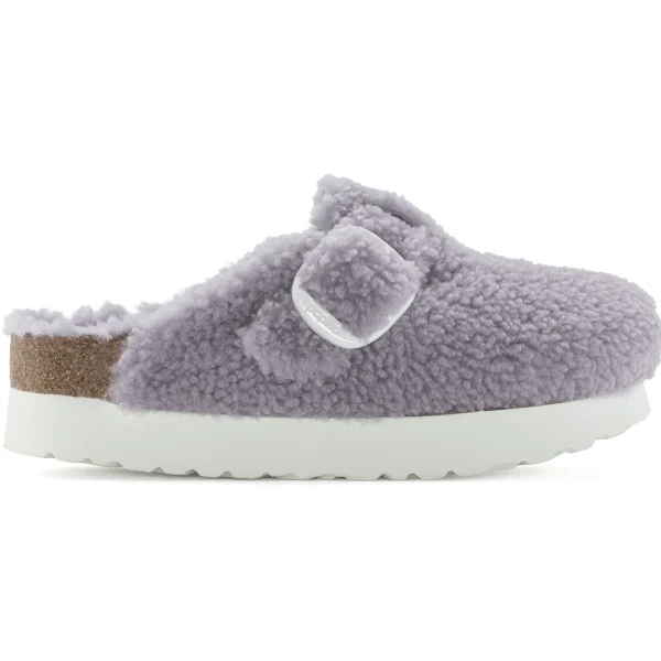 Boston Big Buckle Platform Shearling-Birkenstock Hot