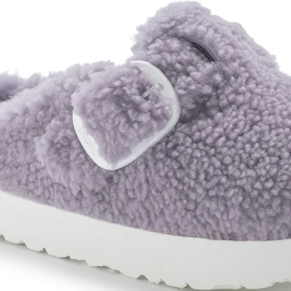 Boston Big Buckle Platform Shearling-Birkenstock Hot