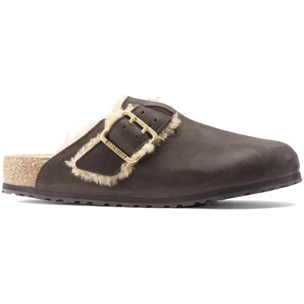 Boston Bold Shearling Naturleder Nubuk-Birkenstock Flash Sale